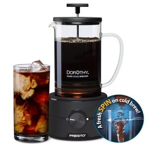 NWB Presto Dorothy Rapid Cold Brewer - Black